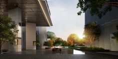 长三角国际协同创新中心 上海松江临云万豪酒店 效果图