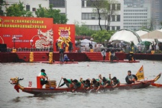 活动 2007.4.22 “亚龙工业杯”上海苏州河城市龙舟邀请赛 同济大学百年校庆