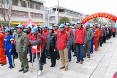 活动 2010.4.15 迎世博-普陀清洁城市志愿服务授旗仪式 梅川路