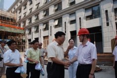 活动 2007.7.24 夏斯德宏泉丽笙酒店工地慰问