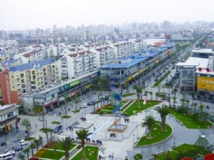 梅川路 欧亚 商业休闲街 2004.9