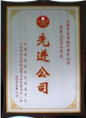 申豪房产 2007.3 2006年度 先进公司