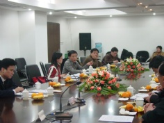会议 2006.1.14 普陀区部分民营企业家座谈会