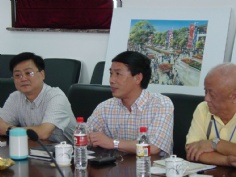 访问 2004.9.16 上海市总会领导