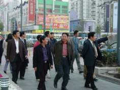 访问 2004.11.2 云南省思茅市党政代表团