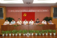 会议 2007.6.26 普陀区新的社会阶层代表人士联谊会临时党委成立大会