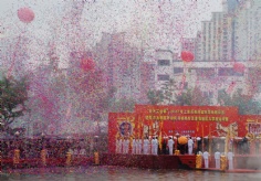 活动 2007.4.22 “亚龙工业杯”上海苏州河城市龙舟邀请赛 同济大学百年校庆