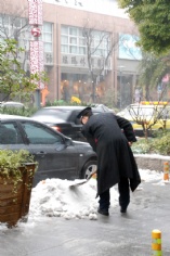 活动 2008.1.28 铲雪