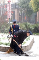 活动 2008.1.28 铲雪