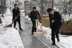 活动 2008.1.29 铲雪