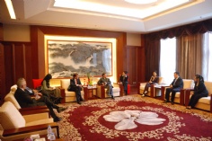 会议 访问 2009.2.12 卡尔森亚太董事总经理来访