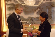 活动 访问 2009.3.23 卡尔森全球总裁及卡尔森全球酒店业总裁来访