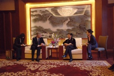 活动 访问 2009.3.23 卡尔森全球总裁及卡尔森全球酒店业总裁来访