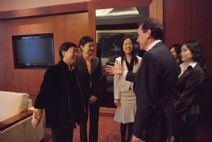 活动 访问 2009.3.23 卡尔森全球总裁及卡尔森全球酒店业总裁来访