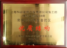 2005.3 祥和星宇 科岭建筑 优质结构