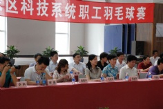活动 2009.6.13 普陀区科技系统职工羽毛球赛