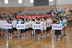 活动 2009.6.13 普陀区科技系统职工羽毛球赛