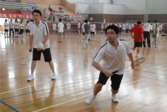 活动 2009.6.13 普陀区科技系统职工羽毛球赛