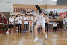 活动 2009.6.13 普陀区科技系统职工羽毛球赛