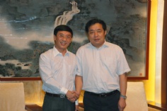 来访 2009.6.26 区委书记周国雄来宝祥调研 宝祥