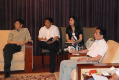来访 2009.6.26 区委书记周国雄来宝祥调研 宝祥