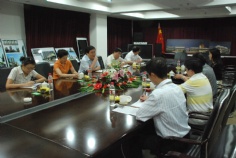 来访 会议 2009.6.30 上海市社会工作党委领导来访