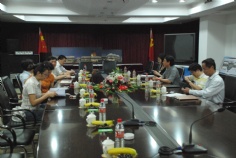 来访 会议 2009.6.30 上海市社会工作党委领导来访