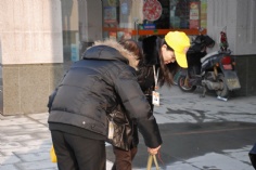 活动 2010.2.3 党员扫梅川路