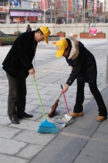 活动 2010.2.3 党员扫梅川路