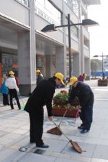 活动 2010.2.3 党员扫梅川路