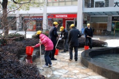 活动 2010.2.3 党员扫梅川路