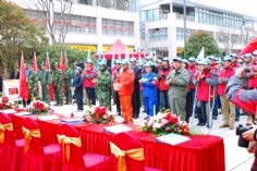 活动 2010.4.15 迎世博-普陀清洁城市志愿服务授旗仪式 梅川路