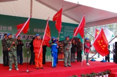 活动 2010.4.15 迎世博-普陀清洁城市志愿服务授旗仪式 梅川路