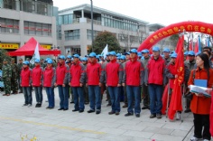 活动 2010.4.15 迎世博-普陀清洁城市志愿服务授旗仪式 梅川路