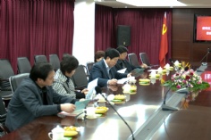 会议 活动 2010.4.19 普陀区及溧阳市党委领导莅临公司检查指导