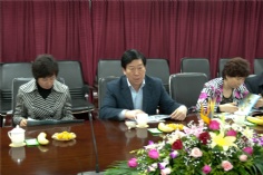 会议 活动 2010.4.19 普陀区及溧阳市党委领导莅临公司检查指导