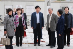 会议 活动 2010.4.19 普陀区及溧阳市党委领导莅临公司检查指导