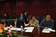 会议 2010.4.23 宏泉集团党委换届选举大会