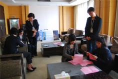 会议 2010.4.23 宏泉集团党委换届选举大会