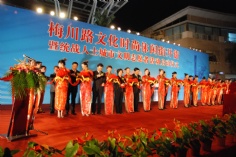 活动 2010.4.28 梅川路文化时尚休闲街开街 统战人士城市文明志愿者活动启动仪式