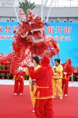 活动 2010.4.28 梅川路文化时尚休闲街开街 统战人士城市文明志愿者活动启动仪式