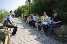 活动 2010.6.7 宏泉通讯 编委会活动 参观吴淞湿地公园