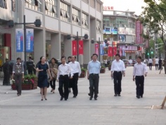 会议 活动 2010.5.31 长宁区发改委莅临梅川路交流学习