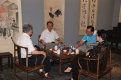 活动 2010.7.7 龚学平 毛阿敏 周立波等参观祥和博物馆