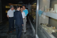 活动 2010.7.7 龚学平 毛阿敏 周立波等参观祥和博物馆