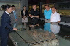活动 2010.7.7 龚学平 毛阿敏 周立波等参观祥和博物馆