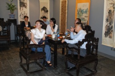 活动 2010.7.7 龚学平 毛阿敏 周立波等参观祥和博物馆