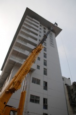 2010.9.15 宏泉大厦 标志安装