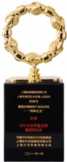 宏泉集团 2011.1 祥和之光 大世界基尼斯最佳项目奖