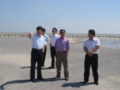 活动 2010.9 考察奉贤海滨